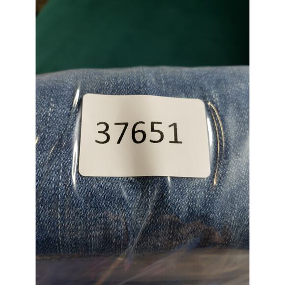 Kan Can Jeans Size 15 Womens Blue Stretch Denim Pants Mid Rise Ladies Skinny - Picture 12 of 12